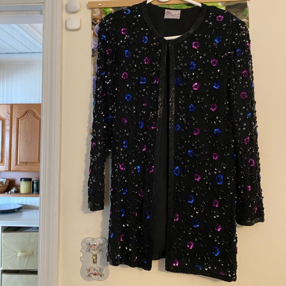 Vintage Patchouli from Nature Embroidered Jacket